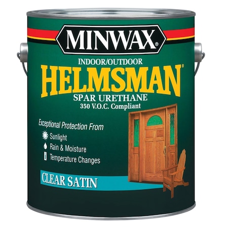 Helmsman Minwax Helmsman Satin Clear Oil-Based Spar Urethane 1 gal 132200000